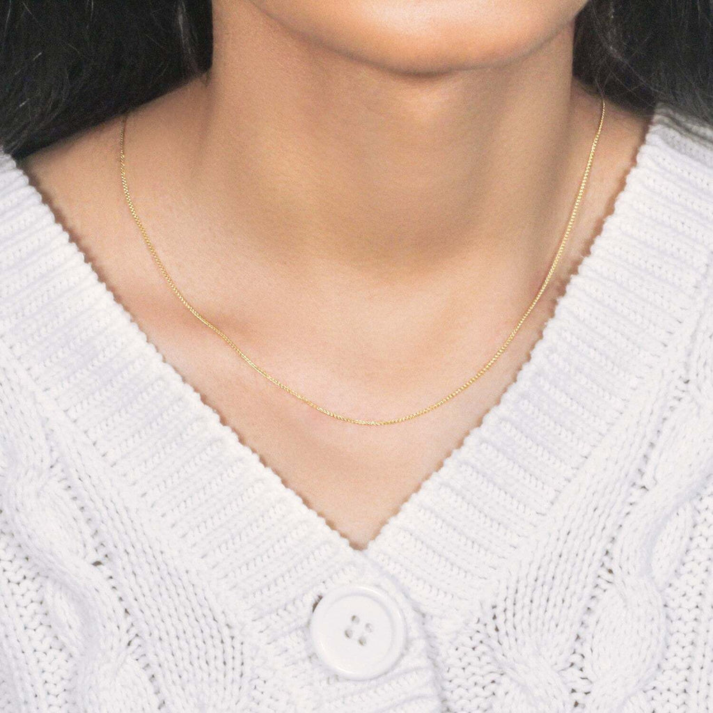 10k Yellow Gold Wheat Chain 0.6mm (0.60 mm)