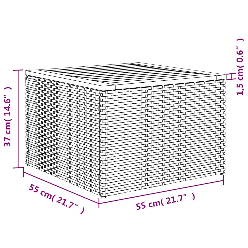 10 Piece Garden Sofa Set with Cushions Black Poly Rattan