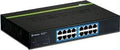 16-port gigabit greennet switch(metal desktop) w/ internal power