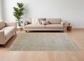 12' X 15' Yellow and Ivory Abstract Hand Woven Area Rug