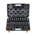 1/2" Drive Deep Impact Socket Set, 34pcs Socket Set Metric ?8-36mm? 6 Point Cr-MO Alloy Steel for Auto Repair, Rugged Construction, Includes Heavy Duty Storage Case