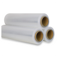 18" x 1000' 80 Gauge 4 Rolls Pallet Wrap Stretch Film Hand Shrink Wrap 1000FT