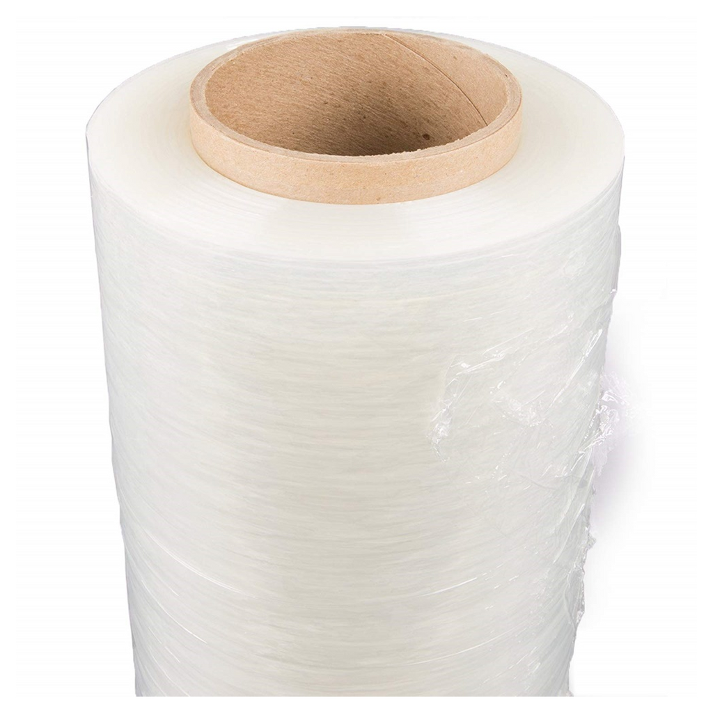 18" x 1000' 80 Gauge 4 Rolls Pallet Wrap Stretch Film Hand Shrink Wrap 1000FT